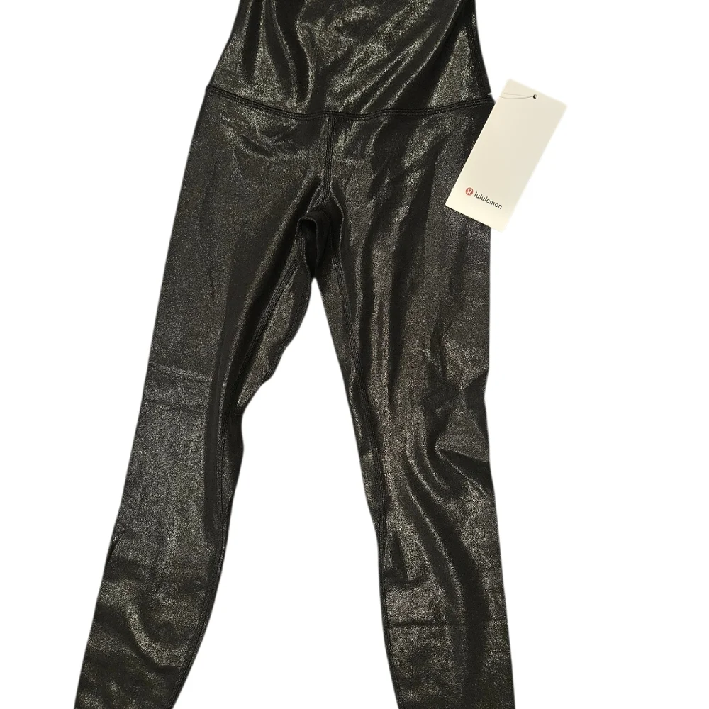 Lululemon NWT Align High Rise Pant 25" Shine - Picture 5 of 6